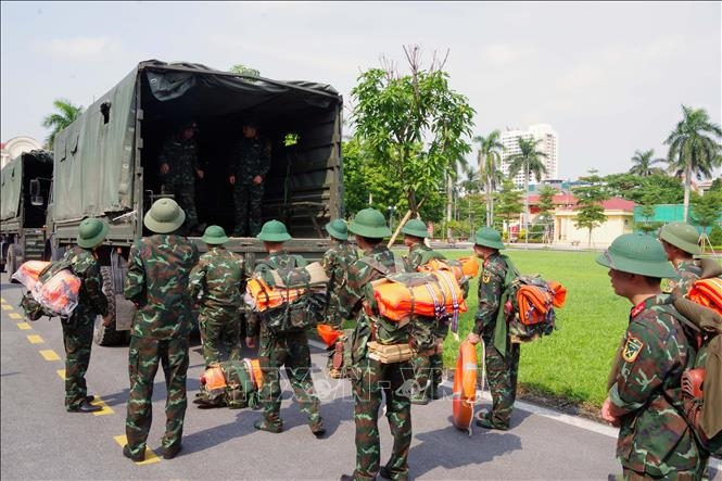 Các đơn vị Quân đội chủ động phòng ngừa, ứng phó sự cố, thiên tai